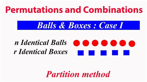 distributing n balls in m boxes|how to distribute k balls into boxes.